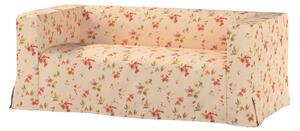 Klippan 2-seater floor length sofa cover with box pleats