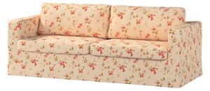 Floor length Karlstad 3-seater sofa cover