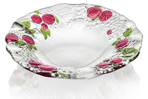 A NIGHT IN PALMIRA BOWL 32CM - Red-Green