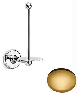 Samuel Heath Novis Spare Toilet Roll Holder N1031 Polished Brass