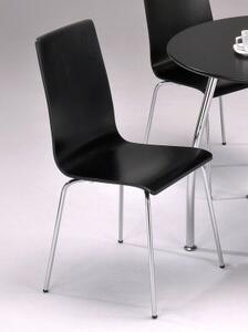 Lila Set of 4 Black Chairs