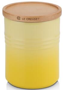 Le Creuset Stoneware Medium Storage Jar Soleil Yellow