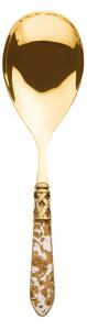 ALADDIN GOLD RICE SERVING SPOON - Gold