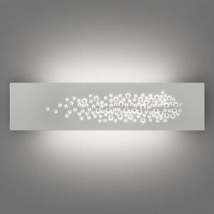 Islet LED Wall light - Metal / L 45 cm by Artemide White