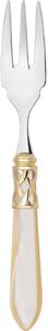 ALADDIN GOLD-PLATED RING 6 FISH FORKS - Ivory