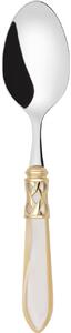 ALADDIN GOLD-PLATED RING 6 TABLE SPOONS - Onyx