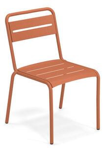 Star Stacking chair - / Metal by Emu Red