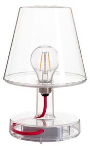 Transloetje Wireless lamp - / LED - Ø 16 x H 25 cm by Fatboy Transparent
