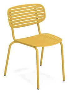 Mom Stacking chair - / Metal by Emu Yellow