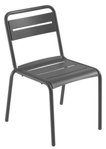 Star Stacking chair - Metal by Emu Black