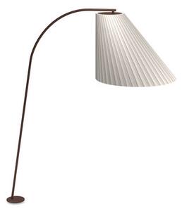 Cone LED Floor lamp - / H 271 cm by Emu White/Brown