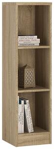 Yours Oak Medium Narrow Bookcase