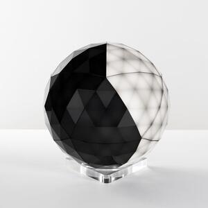 Huara LED Table lamp - / Ø 40 cm - Touch surface / Bluetooth by Artemide Black