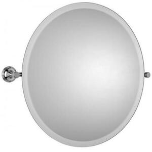 Samuel Heath Style Moderne Round Tilting Mirror L6745 Chrome Plated Regular