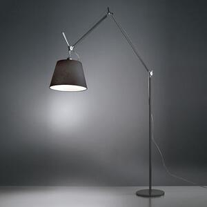 Tolomeo Mega Floor lamp - H 148 to 327 cm by Artemide Black