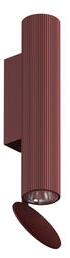 Flauta Riga 1 Wall light - / LED - Vertical stripe pattern / H 22.5 cm by Flos Red