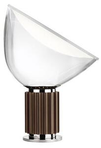 Taccia LED Small Table lamp - Glass diffusor - H 48 cm by Flos Brown