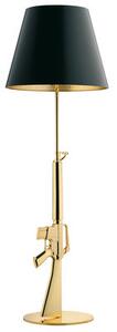 Lounge Gun Floor lamp - H 169 cm by Flos Black/Gold