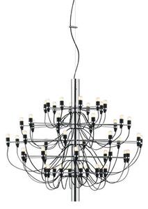 2097 Pendant - / 50 frosted bulbs INCLUDED - Ø 100 cm by Flos Grey/Silver/Metal