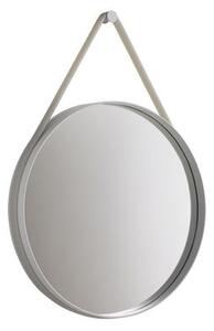 Strap Wall mirror - Ø 50 cm by Hay Grey