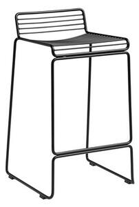 Hee Bar stool - / H 65 cm by Hay Black