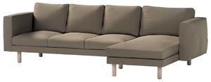 Norsborg 4-seat sofa with chaise longue cover