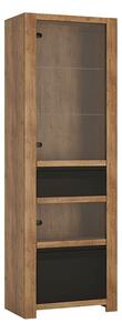 Savana 1 Door 1 Drawer Display Cabinet