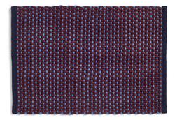 Rug - / Jute & wool - 50 x 70 cm by Hay Purple