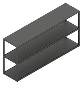 New Order Shelf - / Metal - L100 x H 109.3 cm by Hay Black