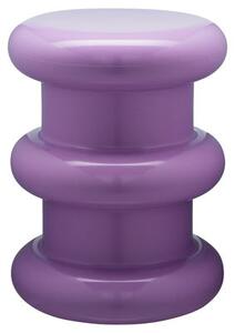 Pilastro Stool - H 46 x Ø 35 cm - By Ettore Sottsass by Kartell Purple
