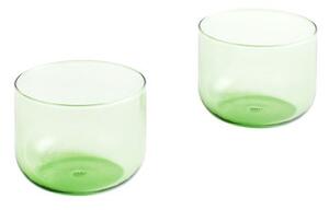 Tint Small Glass - / Set of 2 - H 5.5 cm / 200 ml by Hay Green