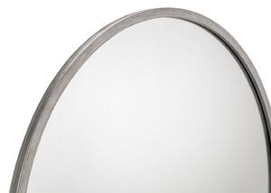 Octave Round Pewter Finish Wall Mirror