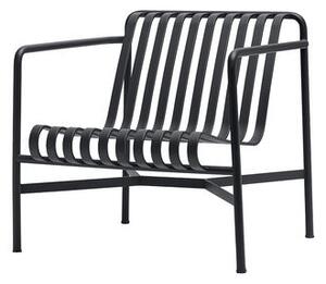 Palissade Low armchair - Low backrest - R & E Bouroullec by Hay Grey/Black