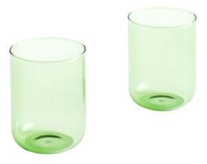 Tint Large Glass - / Set of 2 - H 9 cm / 300 ml by Hay Green