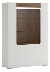 Canada Glazed 2 Door Cabinet With Shelves (Inc Plexi Lighting)