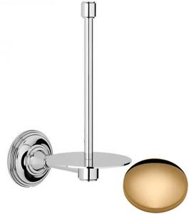 Samuel Heath Style Moderne Spare Toilet Roll Holder N6631 Non Lacquered Brass