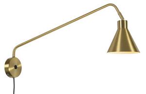 Lyon Wall light with plug - / Pivoting & orientable - L 70 cm by It's about Romi Gold/Metal