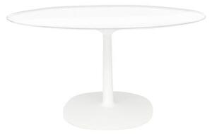 Multiplo Round table - Verre / Ø 118 cm by Kartell White/Transparent
