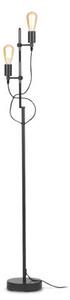 Seattle Floor lamp - / Adjustable height by It's about Romi Black