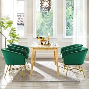 Upholstered Soft Velvet Accent Chairs