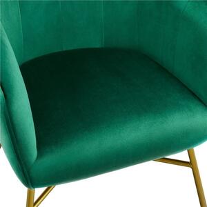 Upholstered Soft Velvet Accent Chairs