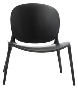 Be Bop Low armchair - / Outdoor by Kartell Black