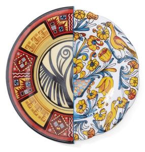 Hybrid Huaricanga Dessert plate - / Ø 20 cm by Seletti Multicoloured