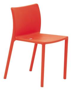 Air-chair Stacking chair - Polypropylene by Magis Orange