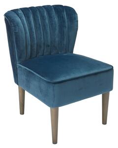 Bella Upholstered Velvet Occasional Chair