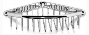 Samuel Heath Corner Shower Basket N156 Chrome Plated Small