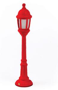 Street Lamp Outdoor Wireless lamp - / H 42 cm - USB charging by Seletti Red