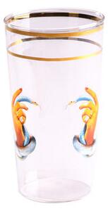 Toiletpaper - Mains & serpents Glass by Seletti Multicoloured