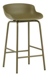 Hyg High stool - / H 65 cm - Polypropylene by Normann Copenhagen Green