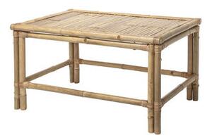Sole Coffee table - / Bamboo - 70 x 70 cm by Bloomingville Natural wood
